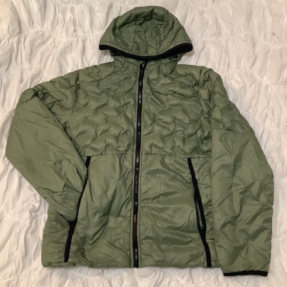 Men’s Green Windbreaker Jacket